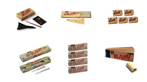 raw rolling papers merchandise